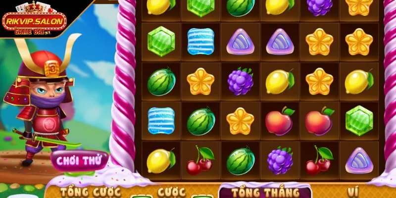 Nắm chắc cách quy đổi thưởng trong Candy Fruit Samurai