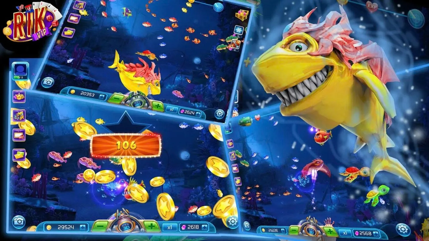 Những Tựa Game Bắn Cá Gây Sốt Trên Rikvip